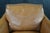 Vintage Rapallo Oversized Leather Club Lounge Reading Library Armchair 45" For Sale - Image 16 of 18