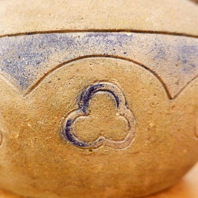 Early 20th Century Neolithic Terracotta Devil Gargoyle Vase For Sale - Image 5 of 12