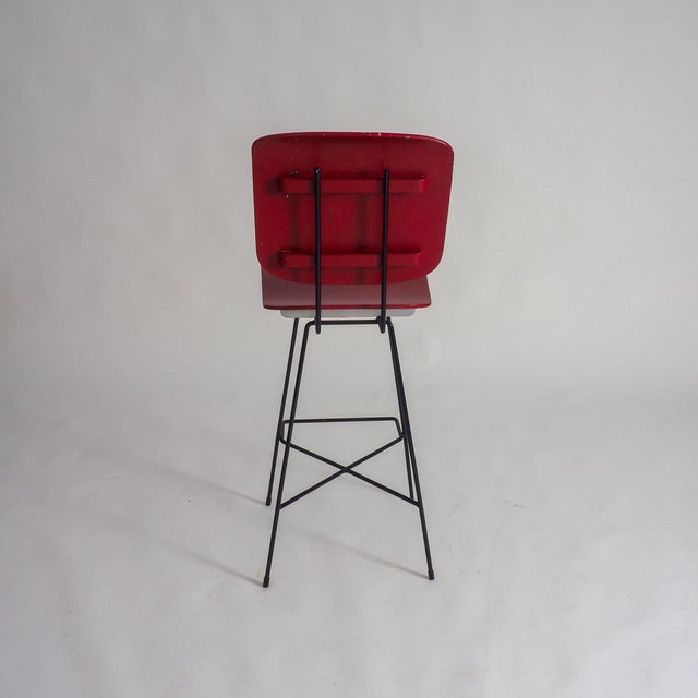 Modern Bar Stool by Coen De Vries for Everest, 1950s For Sale - Image 9 of 18
