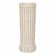 White Round Wicker Pedestal For Sale