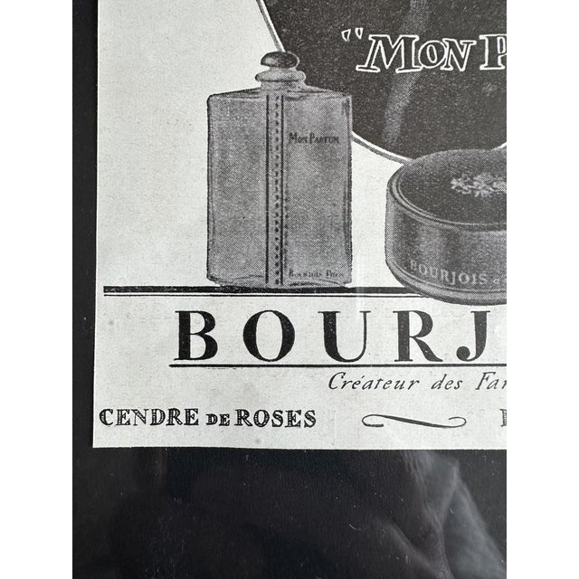 Vintage Bourjois Mon Parfum Advertisement Print, 1920s For Sale - Image 6 of 18