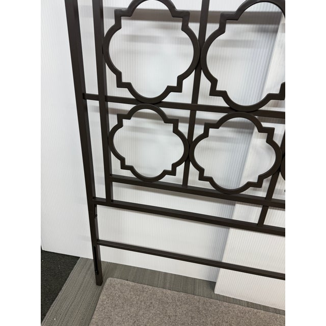 Metal Queen Size Safavieh Silva Headboard For Sale - Image 7 of 12