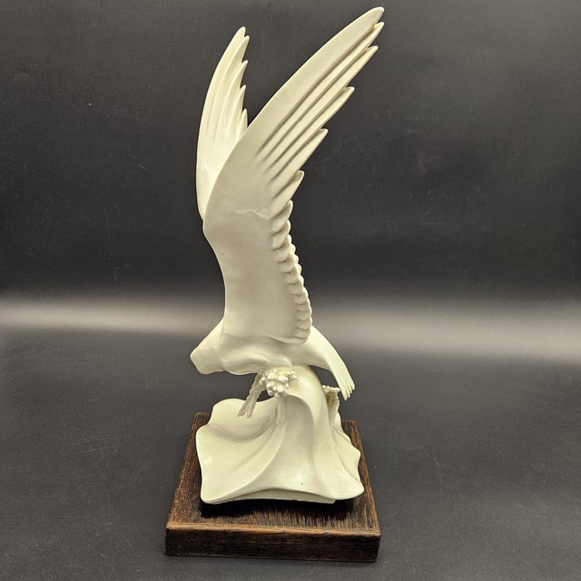 Porcelain Seagull on a Wave by Max Esser for Meissen, 1937, in Flawless conditions. Designed 1920 to 1949 This piece has...