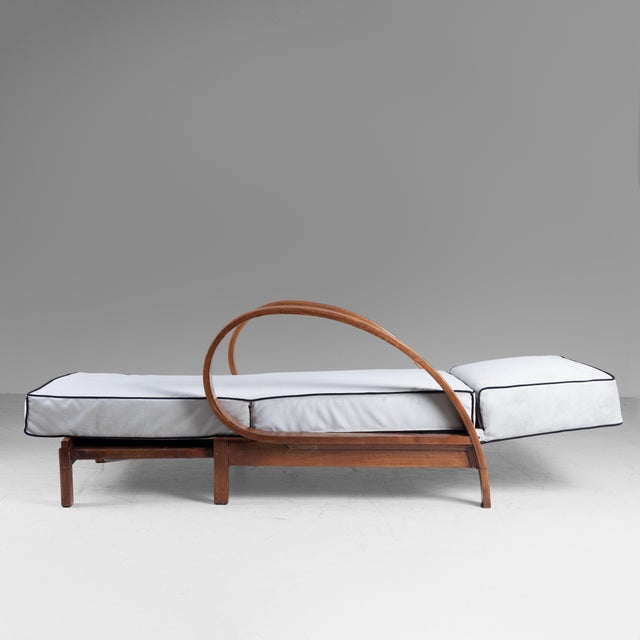 Art Deco Style Convertible Armchair Bed from Cerutti For Sale - Image 4 of 18