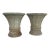 Pair of Porosa Cast Stone Planters by Grandon Fres; Circa 1970 For Sale