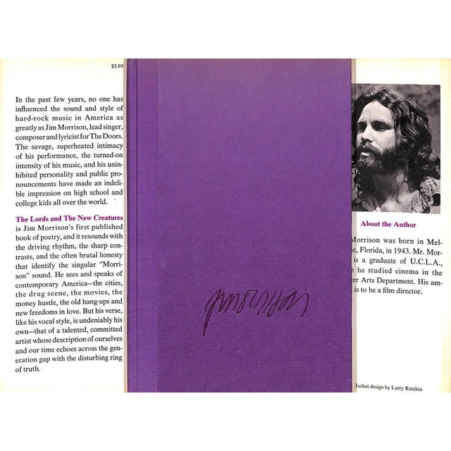 Traditional "The Lords and the New Creatures" 1970 Morrison, Jim For Sale - Image 3 of 6