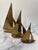 Nautical Vintage Collection of Brass Sailboat Figurines- Set of 3 For Sale - Image 3 of 7
