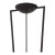 Late 20th Century Post Modern Pendulum Torchiere Floor Lamp by Ron Rezek For Sale