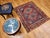 19th Century Handwoven Anatolian Village Rug, Caucasian Design Wool, 4' x 5' For Sale - Image 10 of 18
