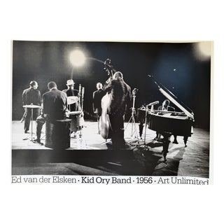 Kid Ory Band Poster from Ed Van Der Elsken, 1956 For Sale