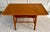 1950s Lane Copenhagen Walnut Drop-Leaf Table, Refinished For Sale - Image 15 of 17