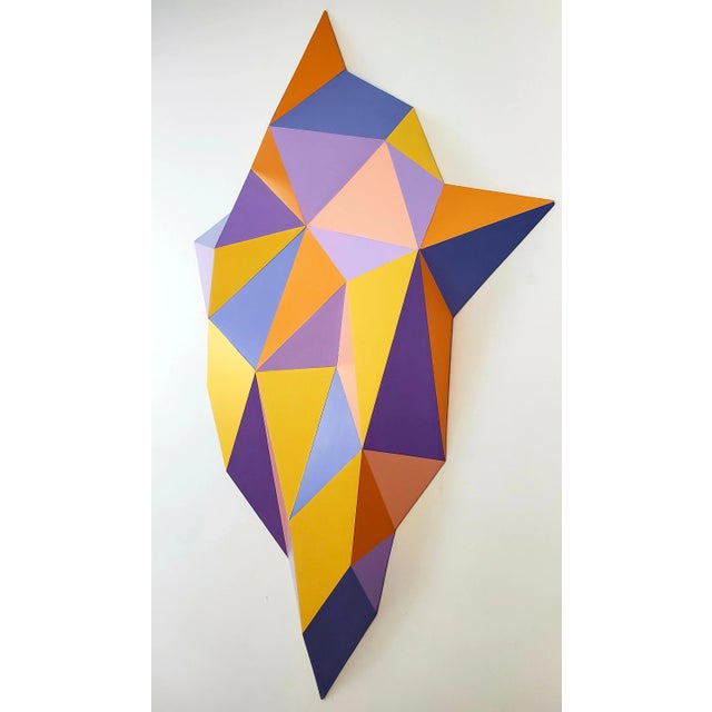 Contemporary Abstract Sassoon Kosian Vision From Beyond Wall Sculpture For Sale - Image 3 of 7