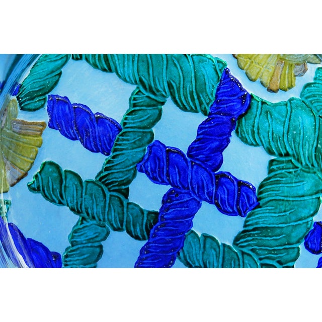 Vintage Murano Submerged Glass Ashtray by Antonio Da Ros, 1960s For Sale - Image 17 of 18