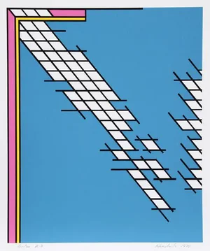 1978 Nicholas Krushenick "Tail Gate"