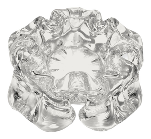Vintage Crystal Krinolin Ashtray by Göran Wärff for Kosta Boda, 1970s