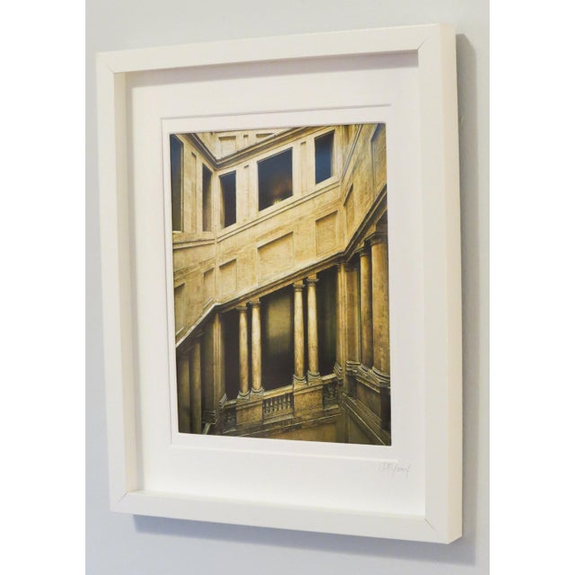 Florence Atrium, Digitally enhanced framed Limited Edition photography from travels in Italy. Vintage style color digital...