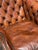 Brown Antique Club Chair in Brown Leather, 1880 For Sale - Image 8 of 11