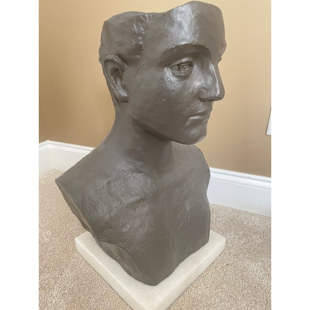 Global Views Global Views Head Bust Sculpture For Sale - Image 4 of 4