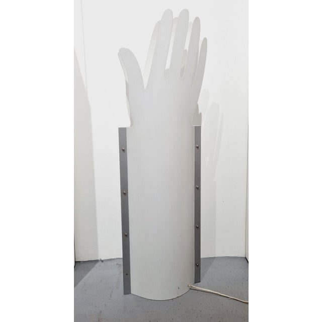 Italian Pop Art Hand Floor Lamp by Roberto Pezzetta for Slamp, 1990s For Sale - Image 4 of 11