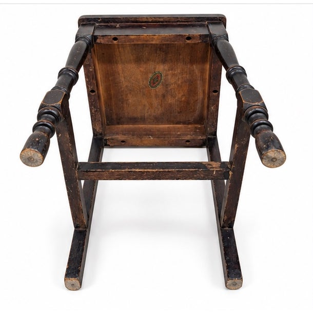 1920s Antique Canadian Eastern Furniture Child's Chair, C. 1920s–1930s For Sale - Image 5 of 7
