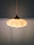 Art Deco Pendant Light in Scalloped Yellow Opaline Glass with Uranium Glass, 1920 For Sale - Image 6 of 10