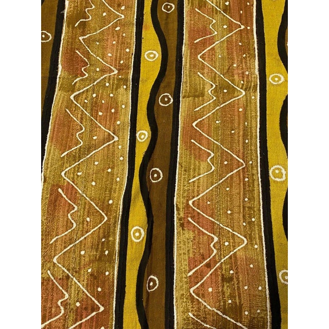 Bogolan Mali Mud Cloth Textile For Sale In New York - Image 6 of 6