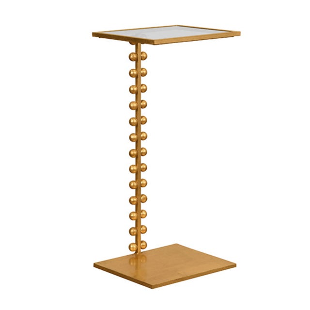 New special order item. Not vintage. The Foster Drinks Table brings sophisticated elegance to any room with its striking...