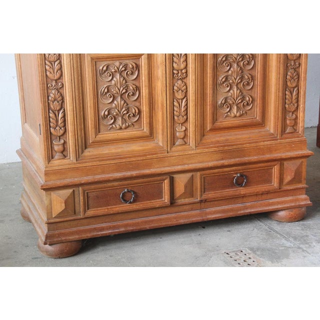 Vintage Danish Brutalist Cabinet in Oak, 1890s For Sale - Image 10 of 18