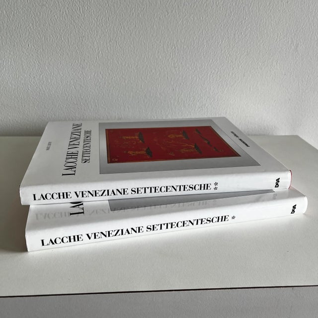 1990s Lacche Veneziane Settecentesche & History of Venetian Furniture Coffee Table Books - 2 Volumes For Sale - Image 10 of 10