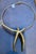 Mid-Century Modern Tiffany & Co Elsa Peretti Vintage Choker/ Necklace, 18K Yellow Gold 49 gm For Sale - Image 3 of 18
