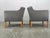 Leather Lounge Chairs by Børge Mogensen for Fredericia, 1970s, Set of 2 For Sale - Image 17 of 18