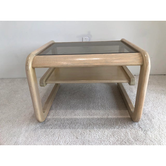 White Vintage Lou Hodges Occasional Table For Sale - Image 8 of 12