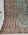 1970s 1970s Vintage Handmade Wool Cotton Green Area Rug For Sale - Image 5 of 12