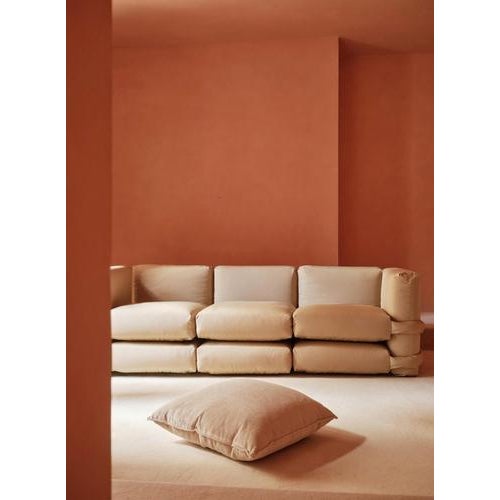 Cushion Sofa in Canvas by Muller Van Severen for Bd Barcelona For Sale - Image 17 of 18