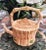 Tan Italian Faux Bamboo Palm Beach Regency Tea Pot For Sale - Image 8 of 8