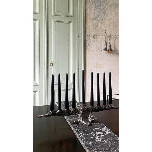 Contemporary Floral Chandelier by Chanel Kapitanj For Sale - Image 3 of 6