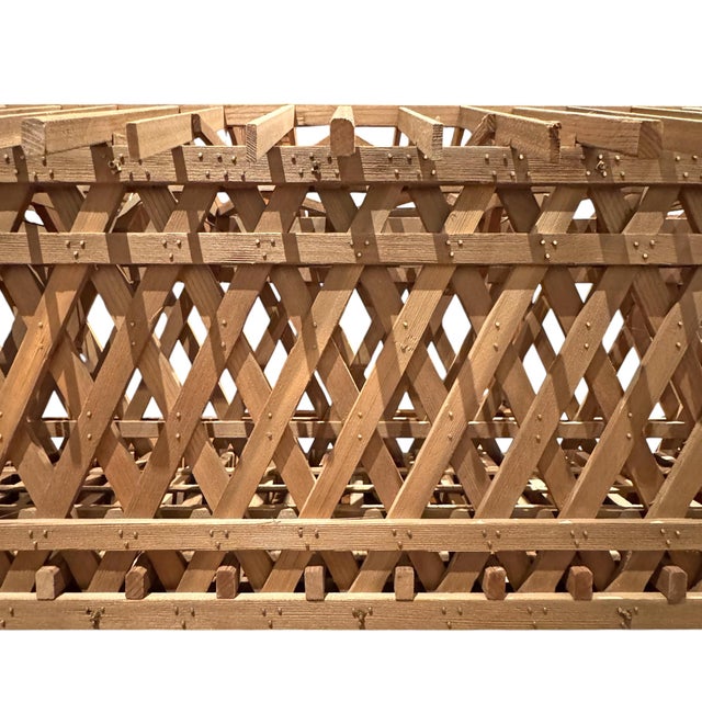 Late 20th Century Scale Model of the Historic Fallasburg Covered Bridge For Sale - Image 10 of 12