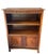 This charming vintage bookcase offers a perfect blend of open display and concealed storage. Crafted from solid oak with a...