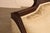 Federal Sheraton Style Upholstered Sofa With Carved Wood Frame For Sale - Image 12 of 18