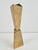 Gold Art Deco Cubist Brass Vase from WMF, 1930s For Sale - Image 8 of 14