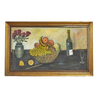 M. Piccoli, Still Life, 20th Century, Oil on Panel For Sale