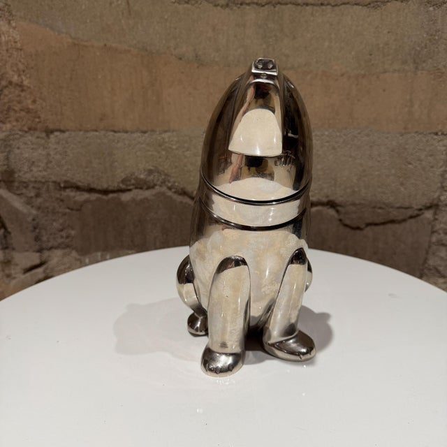 Mid Century Modern Polar Bear Cocktail Shaker Art Deco Style For Sale In San Diego - Image 6 of 13
