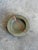 Mid-Century Modern Danish Bjergård Green Ceramic Stripe Plate Mid-Century Modern 1960s For Sale - Image 3 of 10