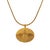 Early 21st Century Eternal Vision Ankh Gold Medallion Necklace For Sale - Image 5 of 10