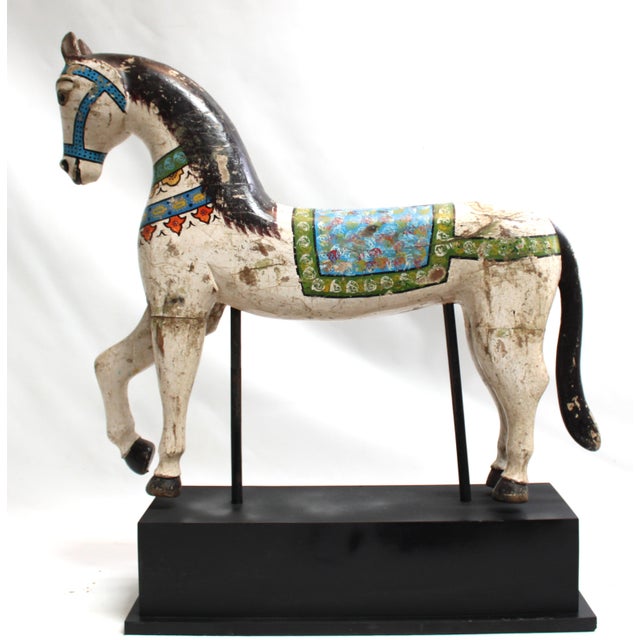 1960s Carousel Horse on Formica Base For Sale - Image 10 of 16