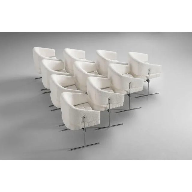 Senior Chairs by Jorge Zalszupin, 1960, Set of 10 For Sale - Image 10 of 18