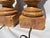 Brown Large Marble Baluster Form Table Lamps a Pair For Sale - Image 8 of 10