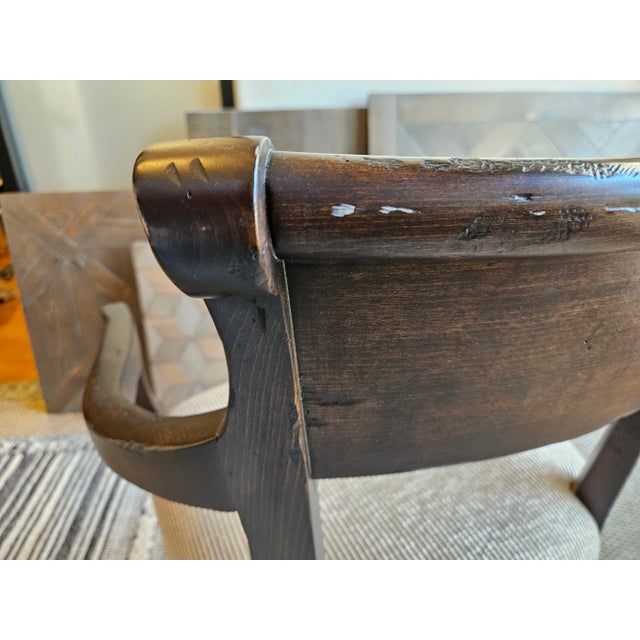 Brown Fremarc Dining Armchair For Sale - Image 8 of 9