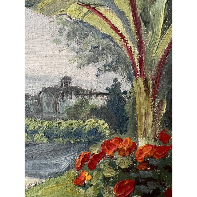 Georges Djakeli, Balade au bord du lac Léman, Oil on Canvas, Framed For Sale - Image 6 of 10