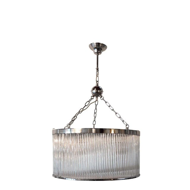 1970s Mid-Century Modern Italian Venini Chandelier. 1970s For Sale - Image 5 of 5